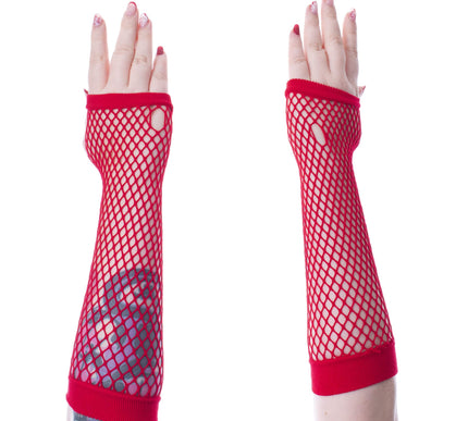 Poizen Industries Andar Mesh Gloves | Red