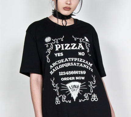 Twisted Apparel Pizza Ouija Board T-Shirt