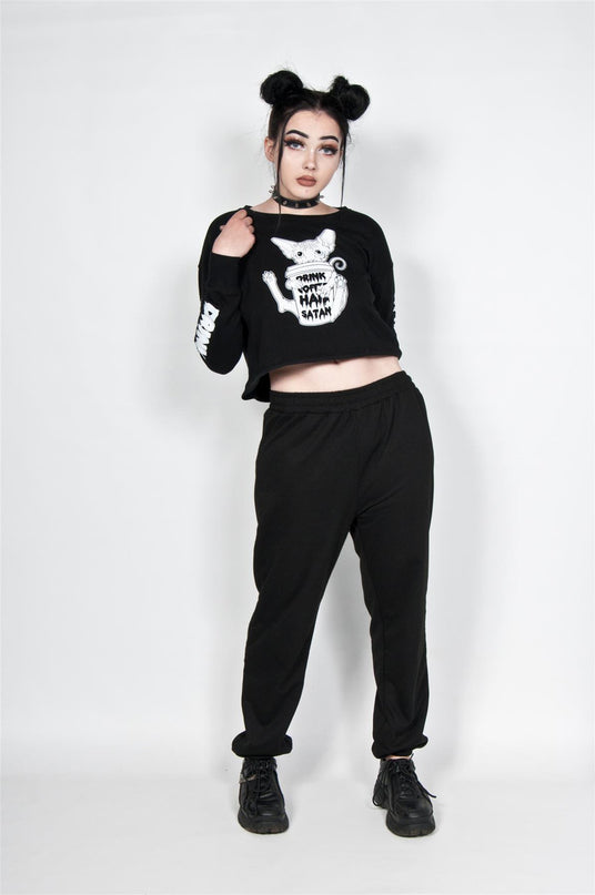 Twisted Apparel Drink Coffee Hail Satan