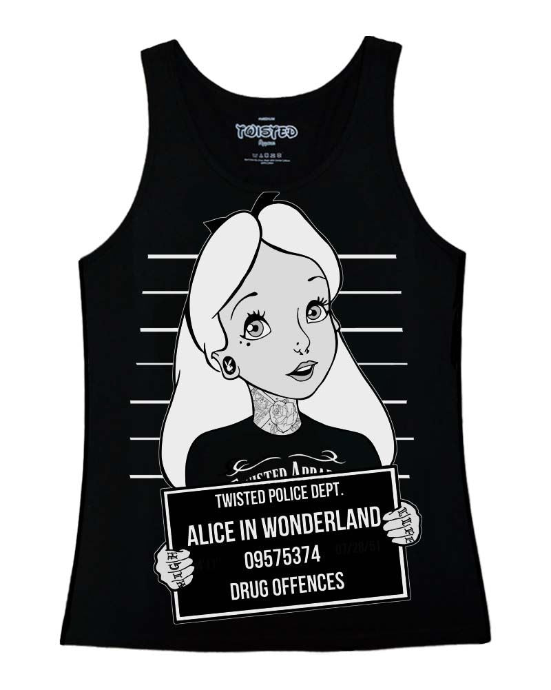 Twisted Apparel Alice Mugshot Vest