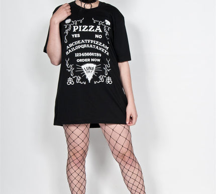 Twisted Apparel Pizza Ouija Board T-Shirt