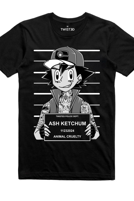 Twisted Apparel Ash Mugshot T-Shirt
