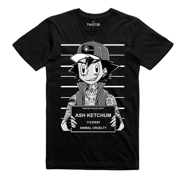 Twisted Apparel Ash Mugshot T-Shirt