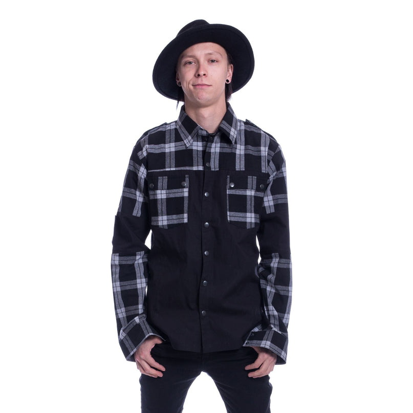 Heartless Austin Shirt | Grey Check