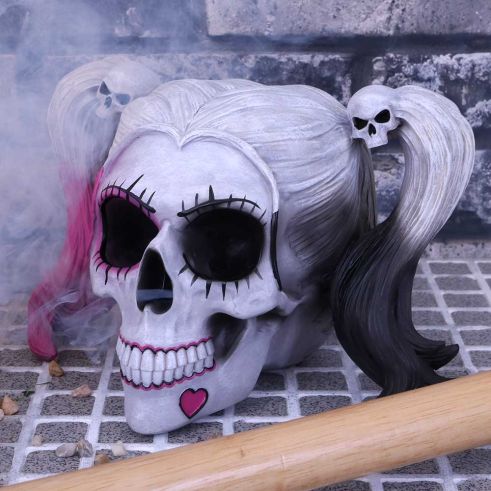 Little Monster Pigtailed Troublemaker Skull 20.6cm