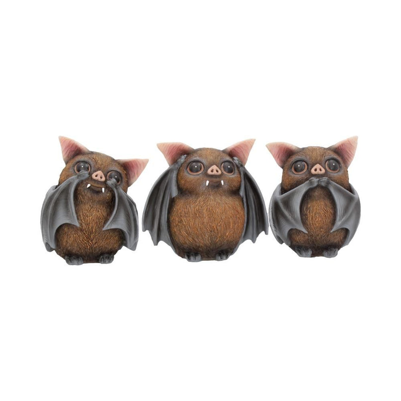 Nemesis Now Three Wise Bats Figurines 8.5cm
