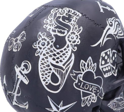 Traditional, Tribal Tattoo Fund Skull | Black