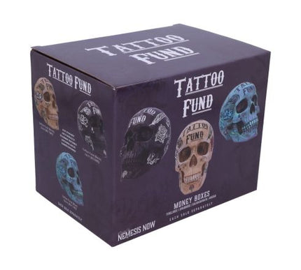 Traditional, Tribal Tattoo Fund Skull | Black