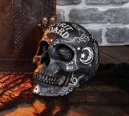 Spirit Board Ouija Skull Ornament 20cm