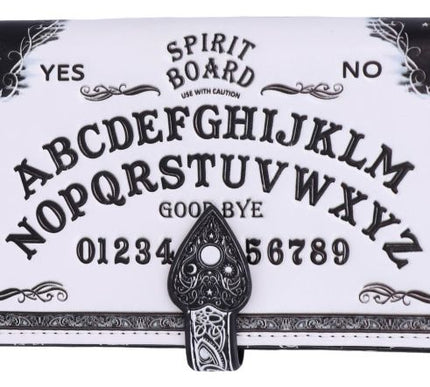 White Spirit Board Embossed Purse | White