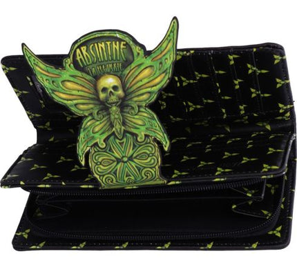 Absinthe - La Fee Verte Embossed Purse