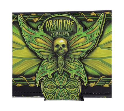 Absinthe - La Fee Verte Embossed Purse
