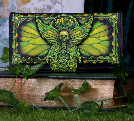 Absinthe - La Fee Verte Embossed Purse