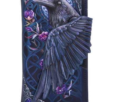 Ravens Flight Embossed Purse