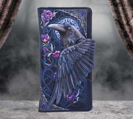 Ravens Flight Embossed Purse