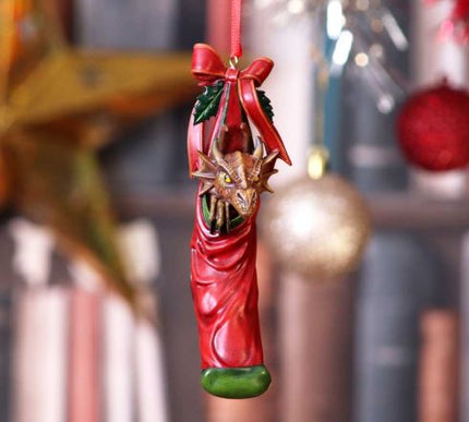 Anne Stokes Magical Arrival Hanging Ornament 13.5c