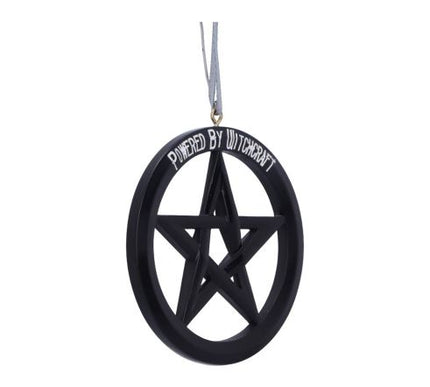 Powered by Witchcraft Hanging Ornament 7cm