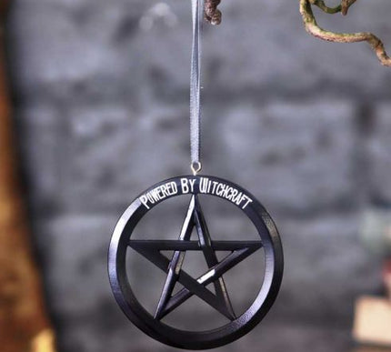 Powered by Witchcraft Hanging Ornament 7cm