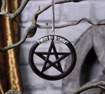 Powered by Witchcraft Hanging Ornament 7cm