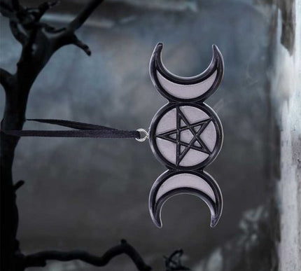Witching Wares Triple Moon Magic Hanging Ornament