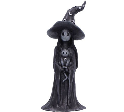 Little Souls Glimmer Witch with Cat Figurine 12.3cm