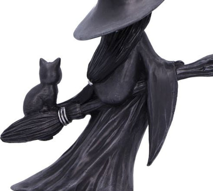 Little Souls Beam Witch on Broom Figurine 12.7cm
