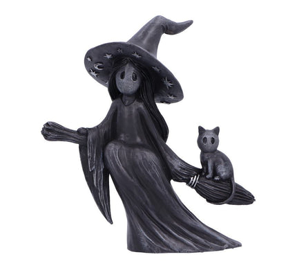 Little Souls Beam Witch on Broom Figurine 12.7cm