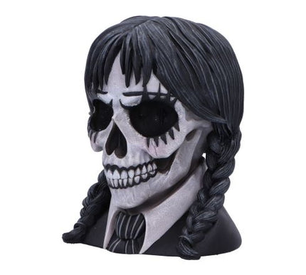 Dark Glare Gothic School Girl Skull