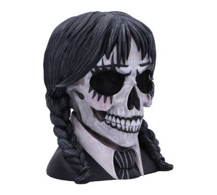 Dark Glare Gothic School Girl Skull