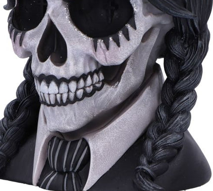 Dark Glare Gothic School Girl Skull