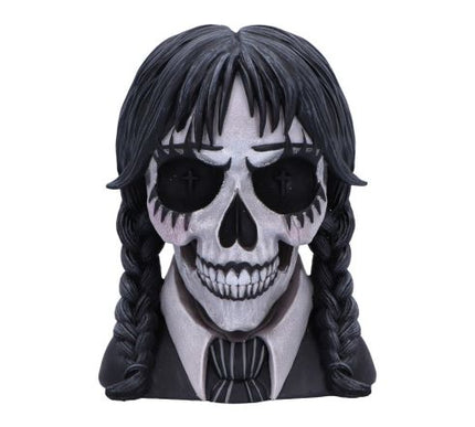 Dark Glare Gothic School Girl Skull