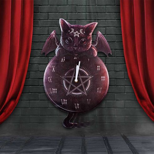 Cult Cuties Malpuss Tickin Clock