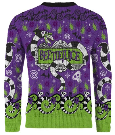 Beetlejuice Christmas Jumper