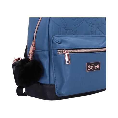 Disney Stitch Fashion Backpack Blue 28cm