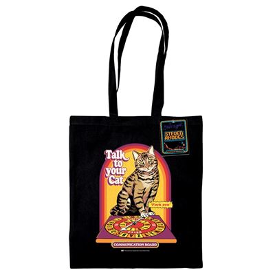 Steven Rhodes Tote Bag | Talk To Your Cat