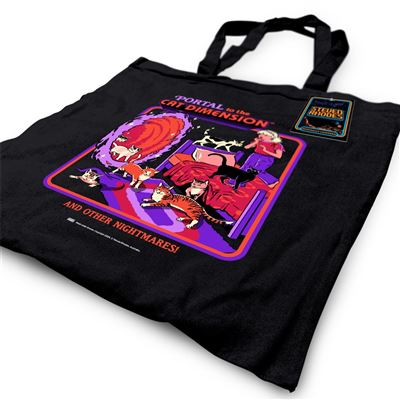Steven Rhodes Tote Bag | Portal To The Cat Dimension