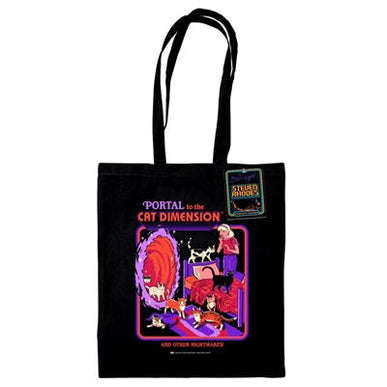 Steven Rhodes Tote Bag | Portal To The Cat Dimension