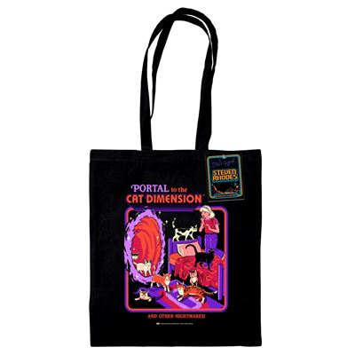 Steven Rhodes Tote Bag | Portal To The Cat Dimension