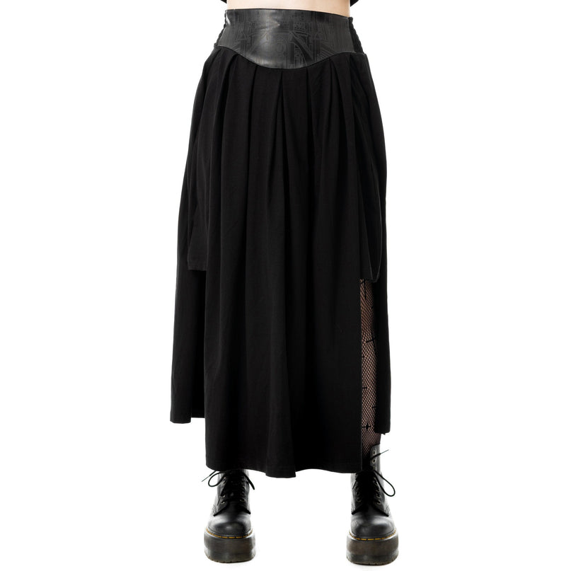 Vixxsin Cathedral Maxi Skirt | Black