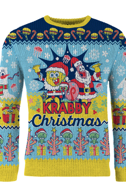 Spongebob Squarepants Christmas Jumper | Krabby Christmas