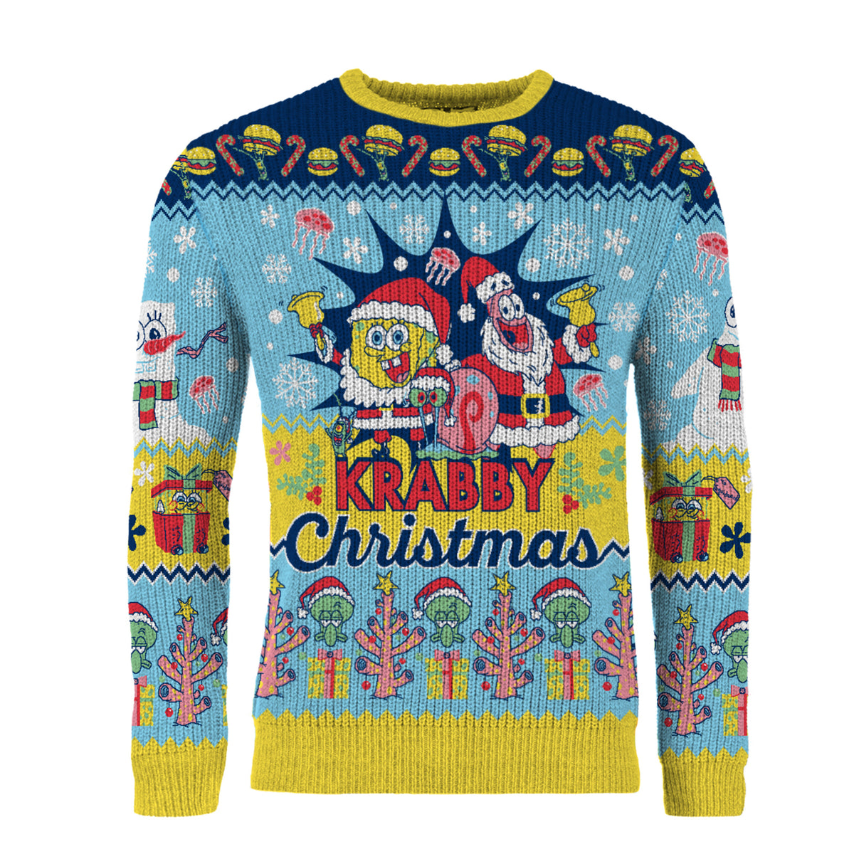 Spongebob Squarepants Christmas Jumper | Krabby Christmas