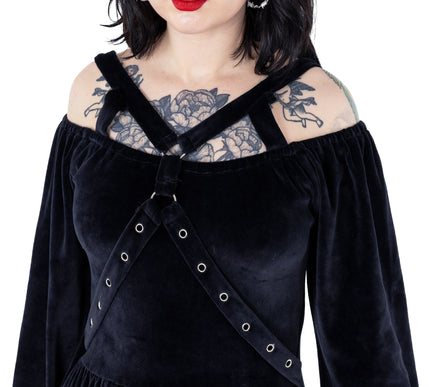 Poizen Industries Charlene  Dress | Black