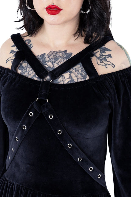 Poizen Industries Charlene  Dress | Black