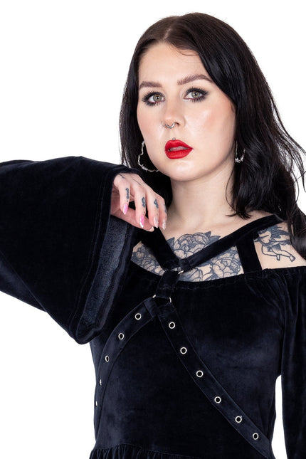 Poizen Industries Charlene  Dress | Black