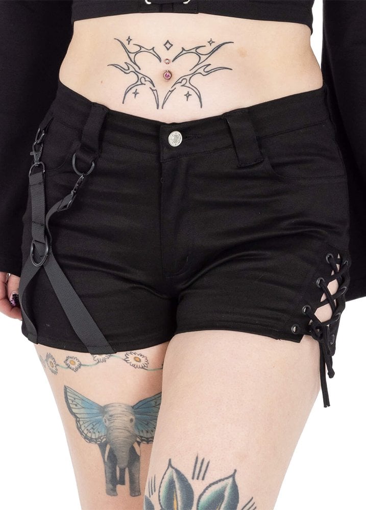 Chemical Black Kindra Shorts | Black