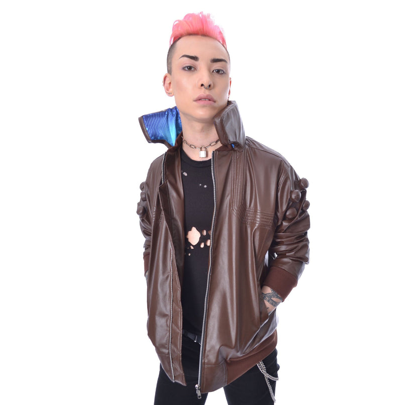 Chemical Black Crash Jacket | Brown