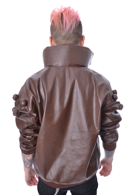 Chemical Black Crash Jacket | Brown