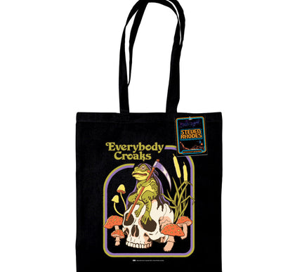 Steven Rhodes Tote Bag Everybody Croaks