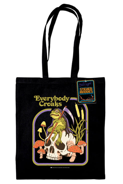 Steven Rhodes Tote Bag Everybody Croaks