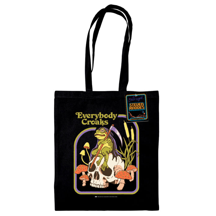 Steven Rhodes Tote Bag Everybody Croaks